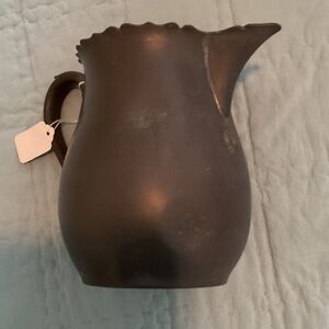 Old Colony pewter water pitcher
